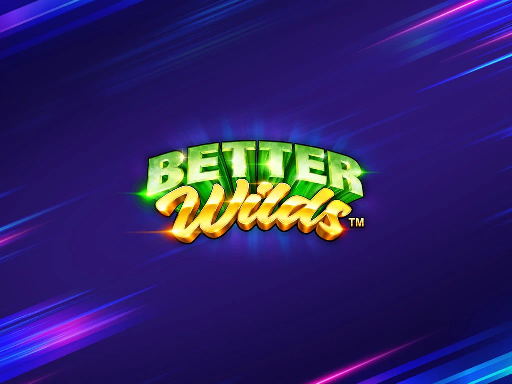  The funky-themed slots game Better Wilds logo.
